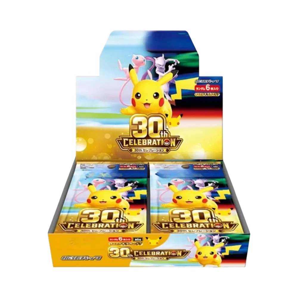 Display Pokémon 30 ans japonais