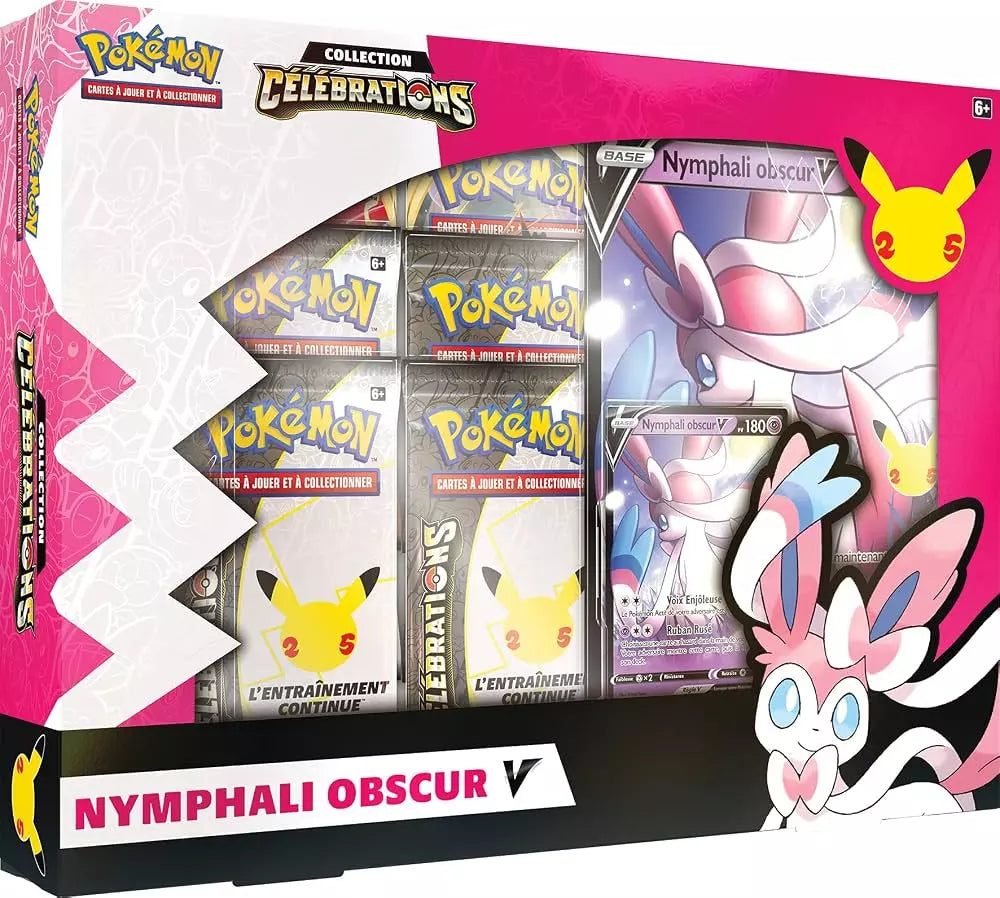Pokémon - Coffret Célébration 25 ans Nymphali Obscur V