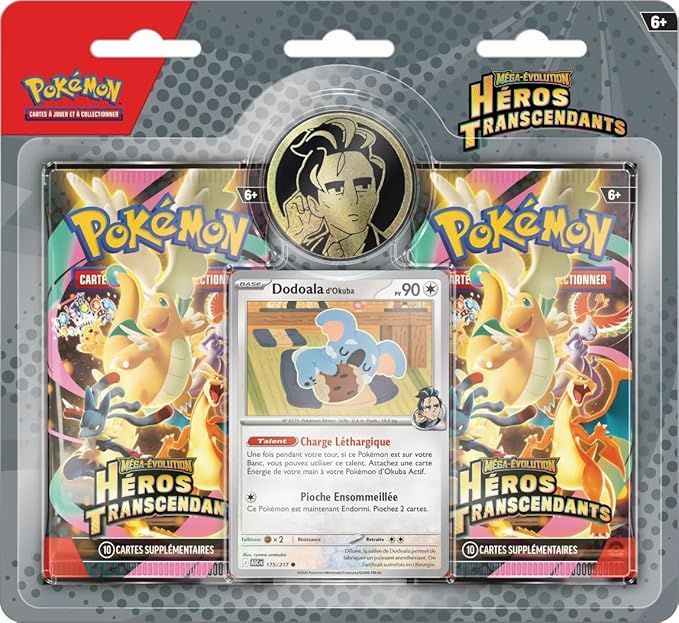 Duo pack Pokémon Héros Transcendants