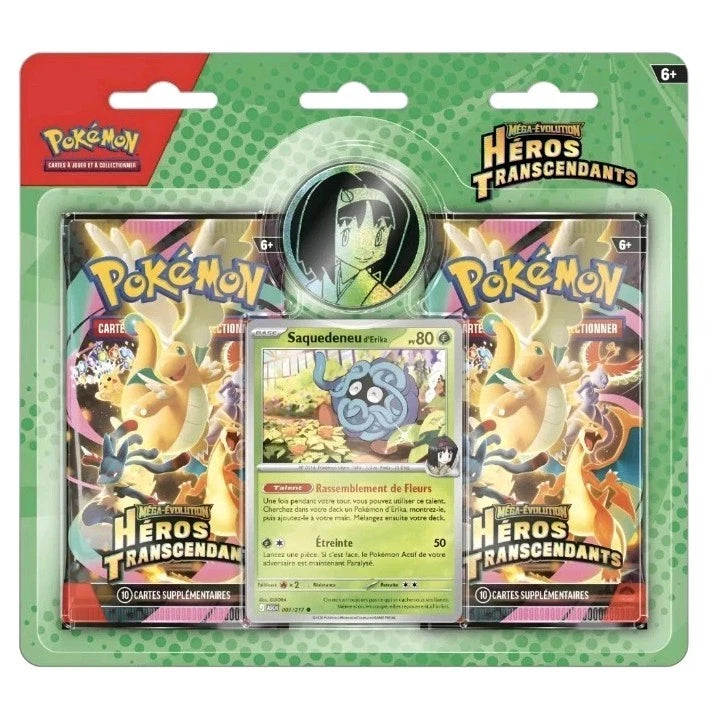Duo pack Pokémon Héros Transcendants