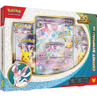 Coffret Pokémon Nymphali-ex 30 ans