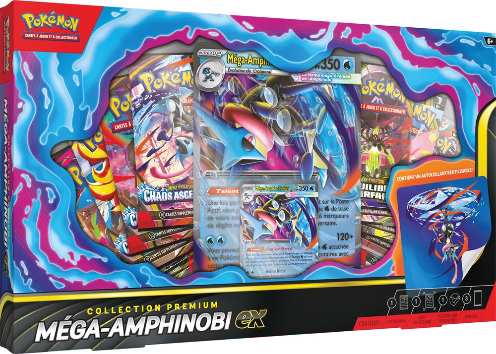 Coffret Pokémon Méga-Amphinobi EX