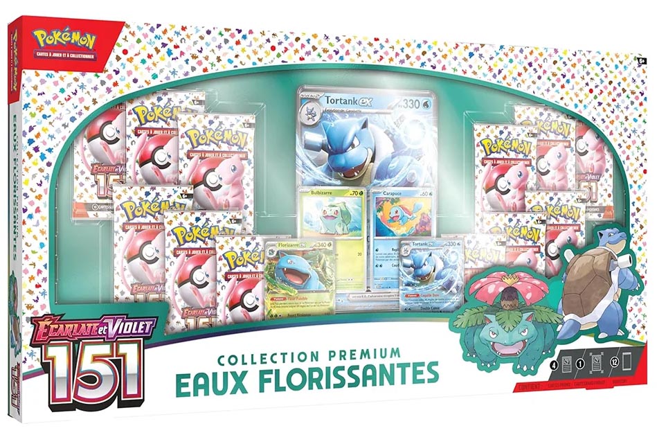 Coffret Pokémon collection prémium 151