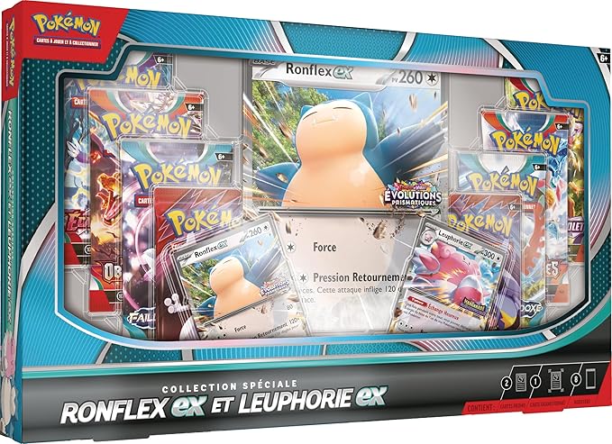 Coffret Pokémon Ronflex-EX et Leuphorie-EX