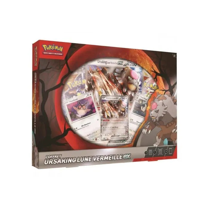Pokémon Coffret Ursaking Lune Vermeille Ex